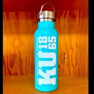 University of Kansas water bottle
